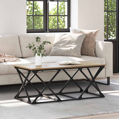 Coffee Table Artisan Oak 100 x 49 x 40 cm Engineered Wood