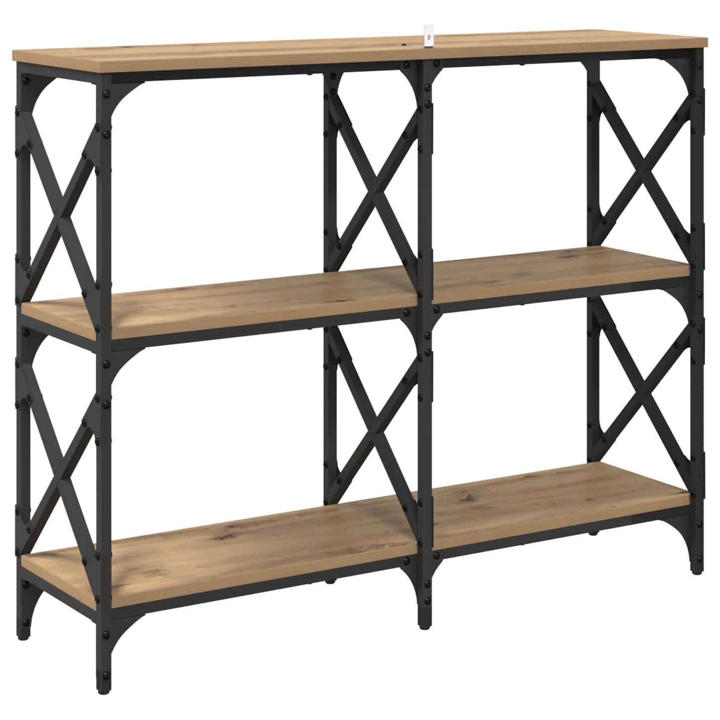 Console Table Artisan Oak 100 x 28 x 80.5 cm Engineered Wood
