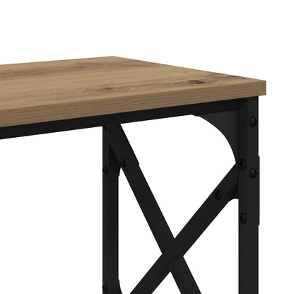 Console Table Artisan Oak 156 x 28 x 80.5 cm Engineered Wood