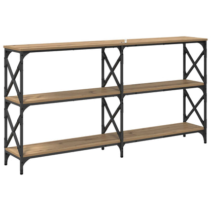 Console Table Artisan Oak 156 x 28 x 80.5 cm Engineered Wood