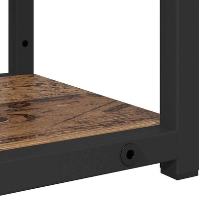 Wall Shelf Old Wood 80 x 21 x 78.5 cm Engineered Wood