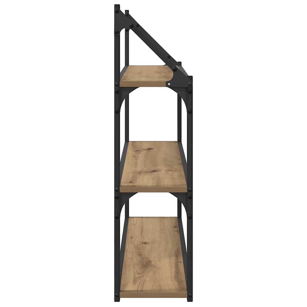 Wall Shelf Wall-Mounted Artisan Oak 80 x 21 x 78.5 cm