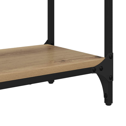 Console Table Artisan Oak 88.5 x 30 x 75 cm Engineered Wood