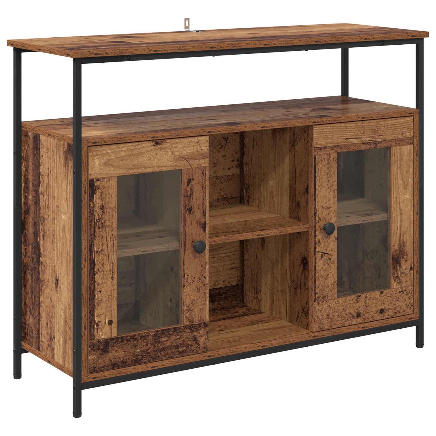 Sideboard Old Wood 100 x 35 x 80 cm Engineered Wood
