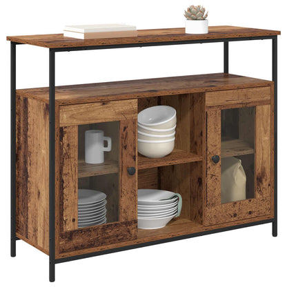 Sideboard Old Wood 100 x 35 x 80 cm Engineered Wood