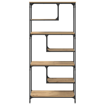 Bookcase 6-Tier Engineered wood Artisan oak