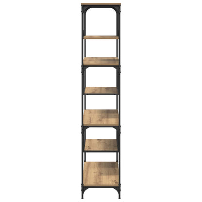 Bookcase 6-Tier Engineered wood Artisan oak