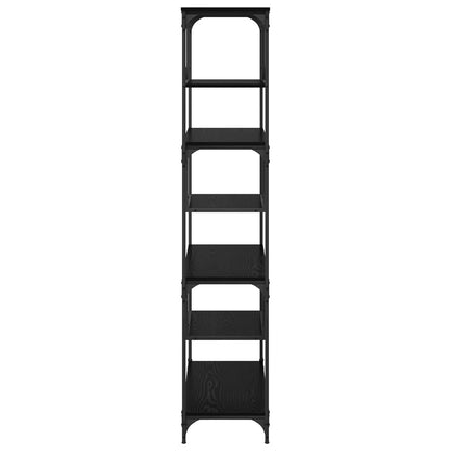 Bookcase Black oak Engineered wood
