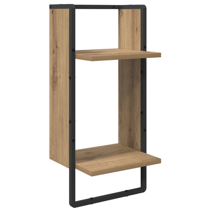 Wall Shelf Set Wall-Mounted 6 pcs Artisan Oak 100 x 25 x 30 cm