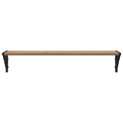 Wall Shelves Wall-Mounted 2 pcs Artisan Oak 80 x 15 x 15.5 cm