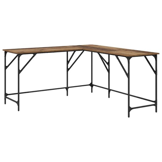 Desk Old Wood Engineered Wood 149 x 149 x 75 cm