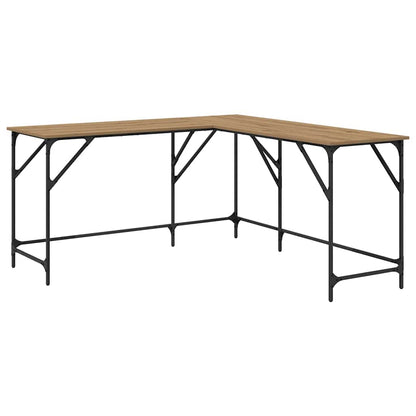 Desk Artisan Oak Engineered Wood 149 x 149 x 75 cm