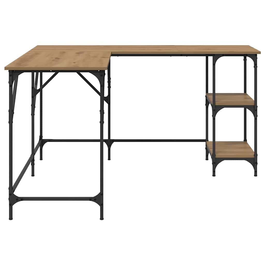 Desk Artisan Oak Engineered Wood 139 x 139 x 75 cm