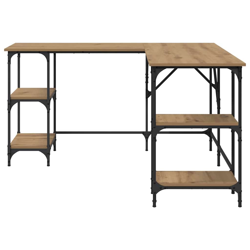 Desk Artisan Oak Engineered Wood 139 x 139 x 75 cm