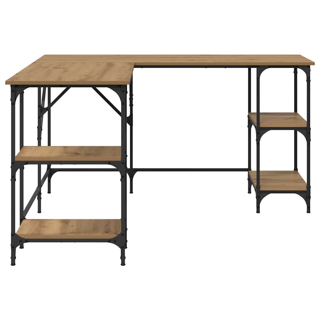 Desk Artisan Oak Engineered Wood 139 x 139 x 75 cm