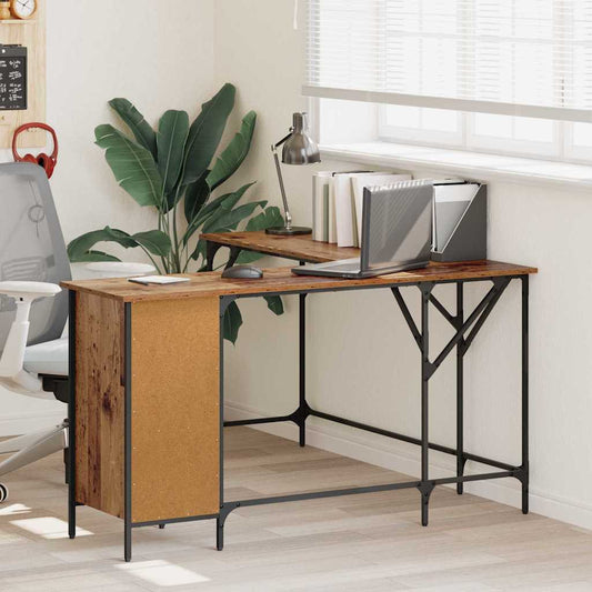 Desk Old Wood Engineered Wood 141 x 141 x 75 cm