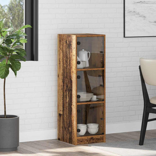 Highboard Old Wood 35 x 37 x 109 cm Engineered Wood