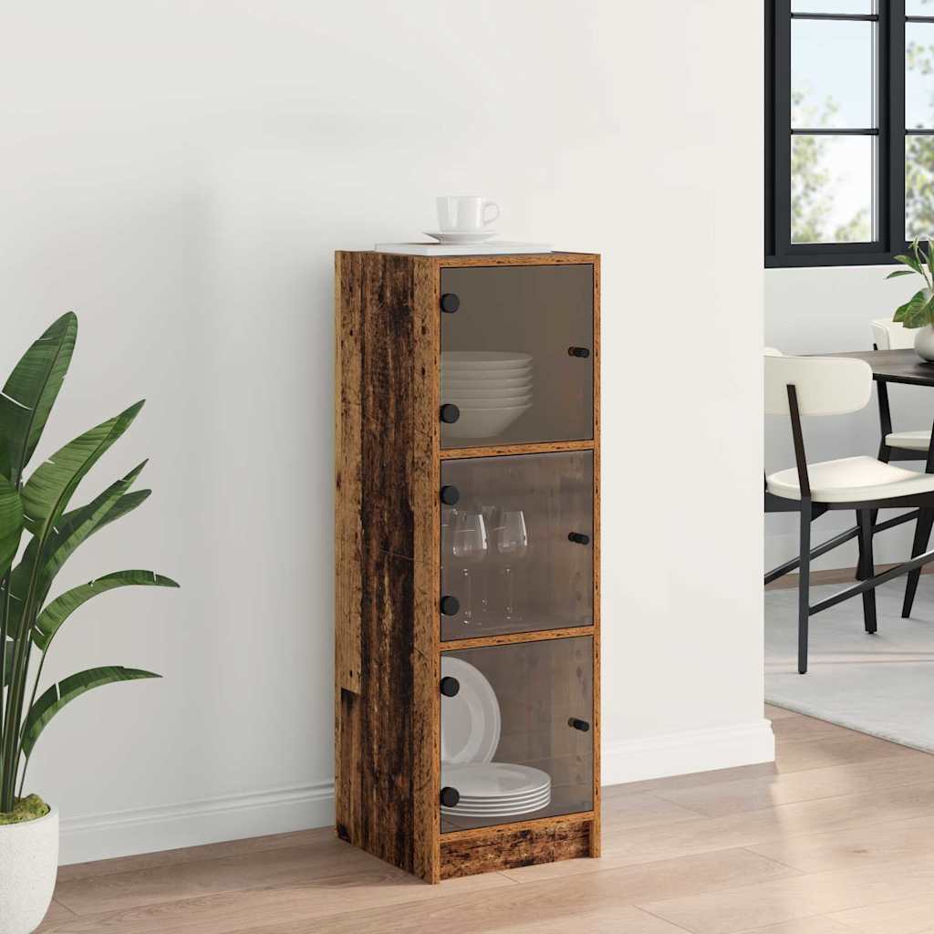 Highboard Old Wood 35 x 37 x 109 cm Engineered Wood