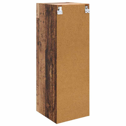 Wall Cabinet Old Wood 35 x 37 x 102 cm Engineered Wood