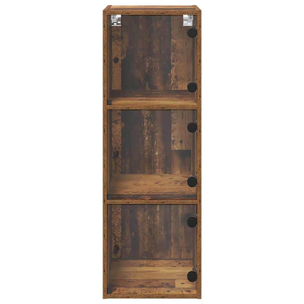 Wall Cabinet Old Wood 35 x 37 x 102 cm Engineered Wood
