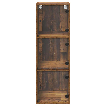 Wall Cabinet Old Wood 35 x 37 x 102 cm Engineered Wood
