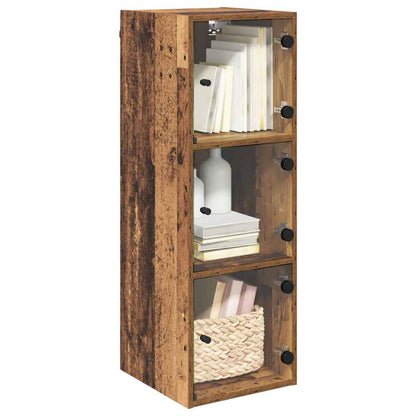 Wall Cabinet Old Wood 35 x 37 x 102 cm Engineered Wood