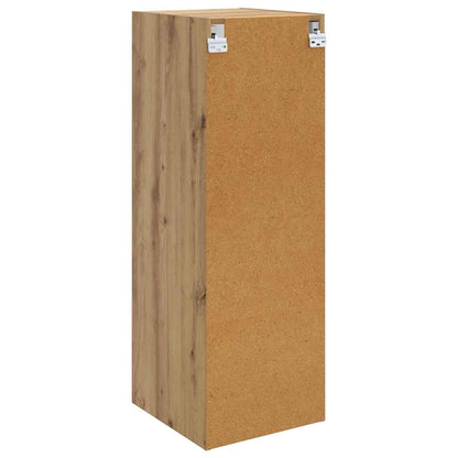 Wall Cabinet 35 x 37 x 102 cm Engineered Wood Artisan Oak