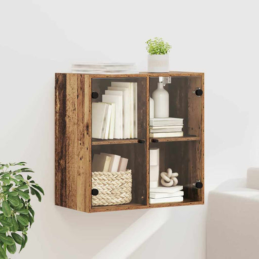 Wall Cabinet 68 x 37 x 68.5 cm Engineered Wood Old Wood