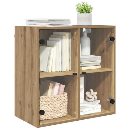 Wall Cabinet 68 x 37 x 68.5 cm Engineered Wood Artisan Oak
