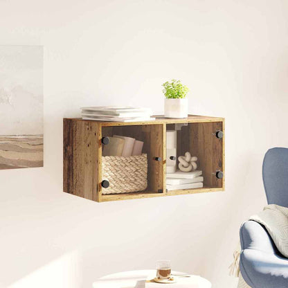 Wall Cabinet Old Wood 68 x 37 x 35 cm Engineered Wood