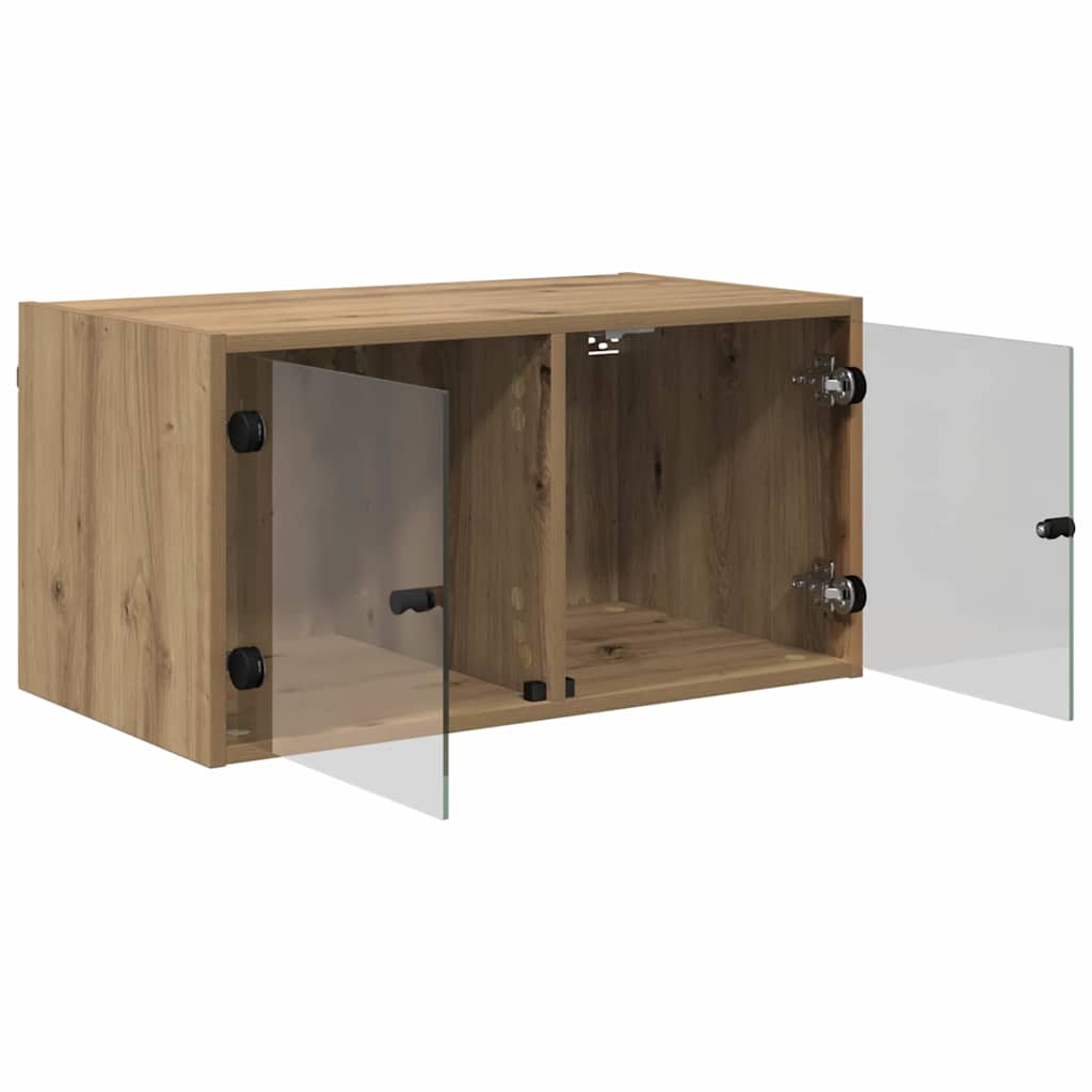 Wall Cabinet 68 x 37 x 35 cm Engineered Wood Artisan Oak