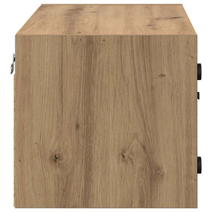 Wall Cabinet 68 x 37 x 35 cm Engineered Wood Artisan Oak