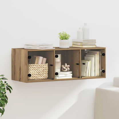 Wall Cabinet 102 x 37 x 35 cm Engineered Wood Artisan Oak