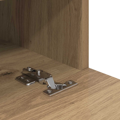 TV Wall Cabinets 2 pcs Artisan Oak Engineered Wood