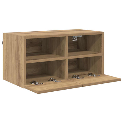 TV Wall Cabinets 2 pcs Artisan Oak Engineered Wood