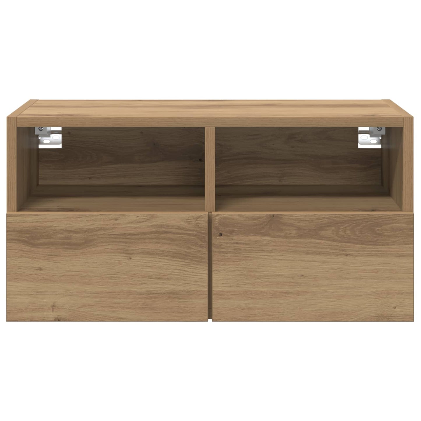 TV Wall Cabinets 2 pcs Artisan Oak Engineered Wood