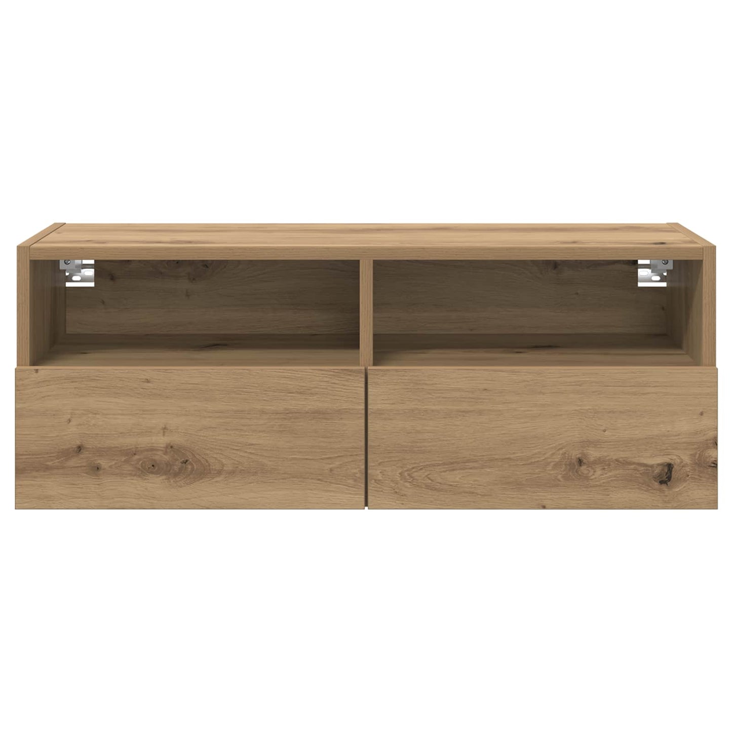 TV Wall Cabinets 2 pcs Artisan Oak Engineered Wood