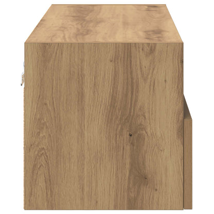 TV Wall Cabinets 2 pcs Artisan Oak Engineered Wood