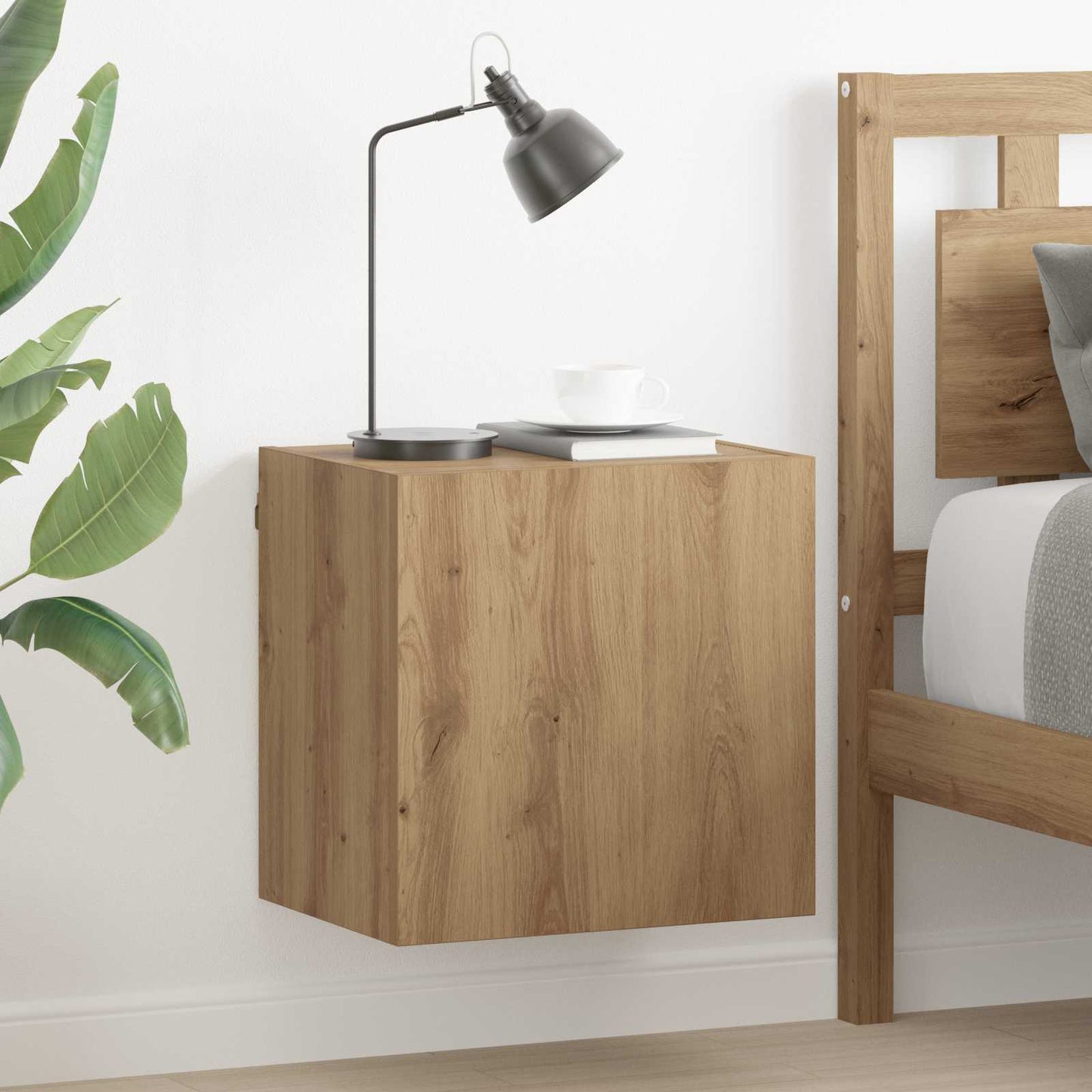 TV Wall Cabinet 40.5x30x40cm Artisan Oak Engineered Wood