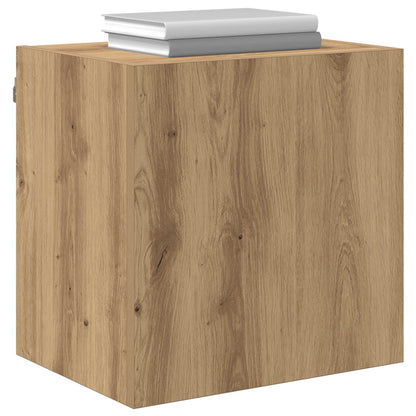 TV Wall Cabinet 40.5x30x40cm Artisan Oak Engineered Wood
