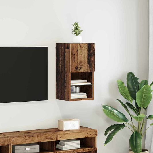 Wall-mounted TV Cabinet 30.5 x 30 x 60 cm Old Wood