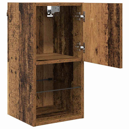 Wall-mounted TV Cabinets 2 pcs Old Wood 30.5 x 30 x 60 cm