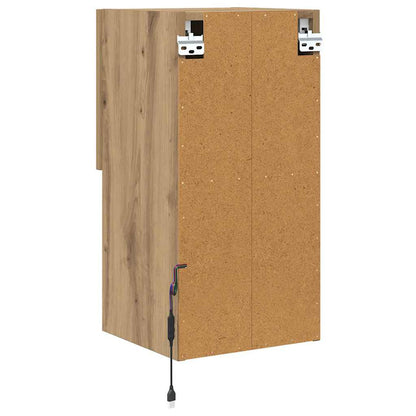 Wall-mounted TV Cabinets 2 pcs Artisan Oak Engineered Wood