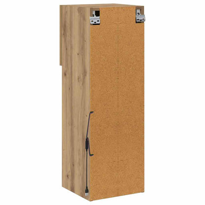Wall-mounted TV Cabinets 2 pcs Artisan Oak Engineered Wood