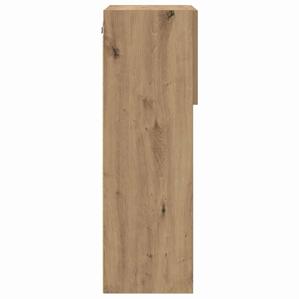 Wall-mounted TV Cabinets 2 pcs Artisan Oak Engineered Wood