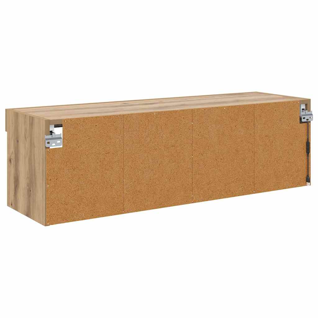 TV Wall Cabinet 100 x 30 x 30 cm Artisan Oak Engineered Wood
