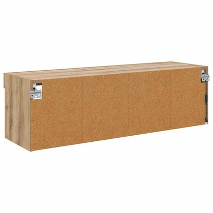 TV Wall Cabinet 100 x 30 x 30 cm Artisan Oak Engineered Wood
