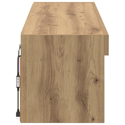 TV Wall Cabinet 100 x 30 x 30 cm Artisan Oak Engineered Wood