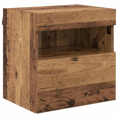 TV Wall Cabinets 2 pcs Old Wood 40 x 30 x 40 cm Engineered Wood