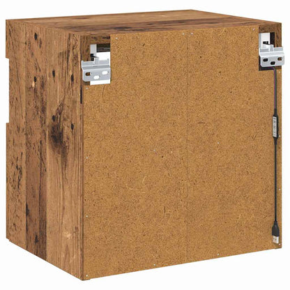 TV Wall Cabinets 2 pcs Old Wood 40 x 30 x 40 cm Engineered Wood